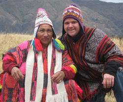 Philipp Kupferschmid und Don Juan in Peru 2011